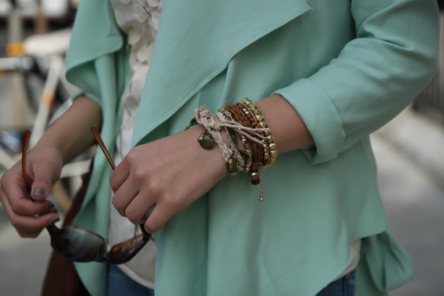 Outfit: Mint Blazer