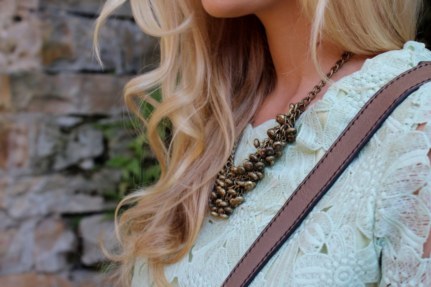 OUTFIT: Mint Lace Dress